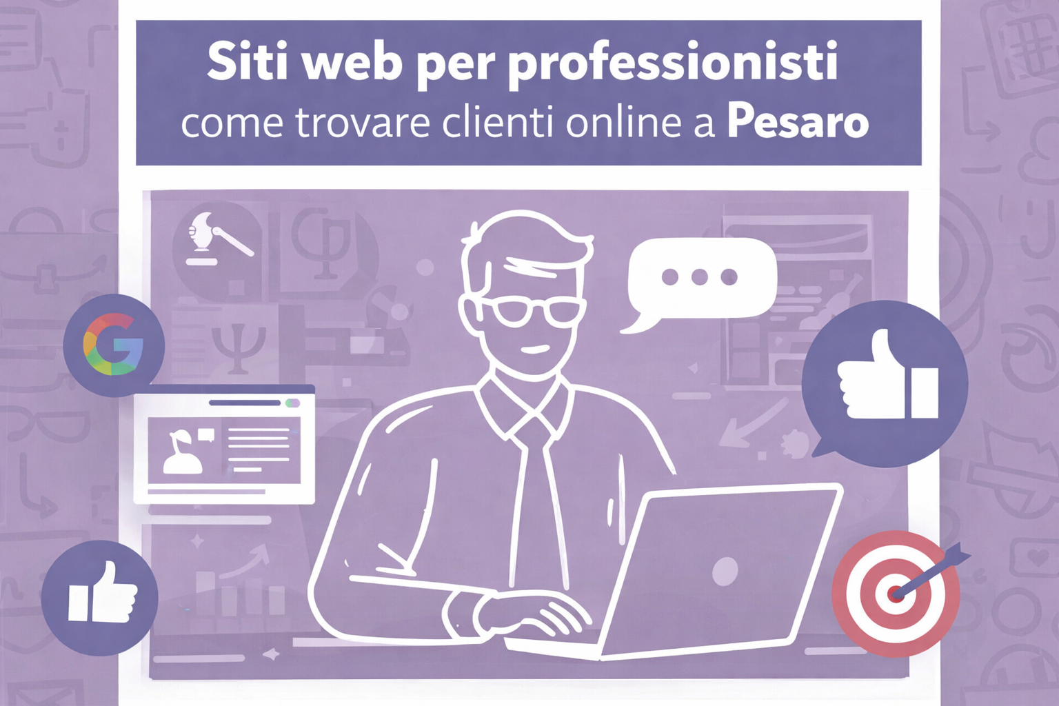 Sito web per professionisti: trovare clienti a Pesaro